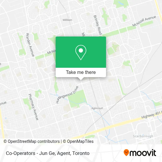 Co-Operators - Jun Ge, Agent map