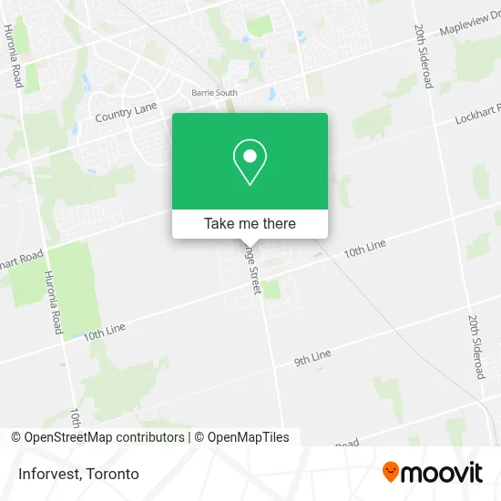 Inforvest map