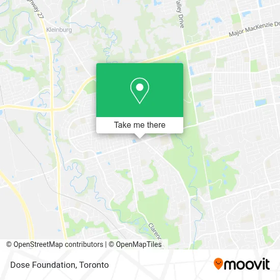 Dose Foundation map
