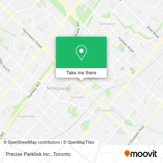 Precise Parklink Inc. map
