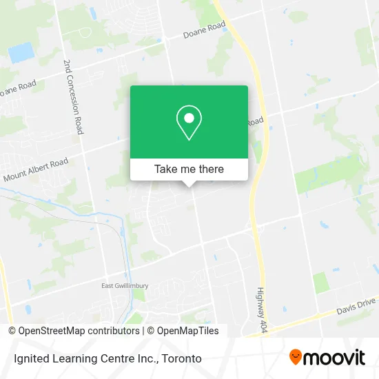 Ignited Learning Centre Inc. map