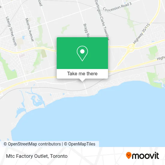 Mtc Factory Outlet map