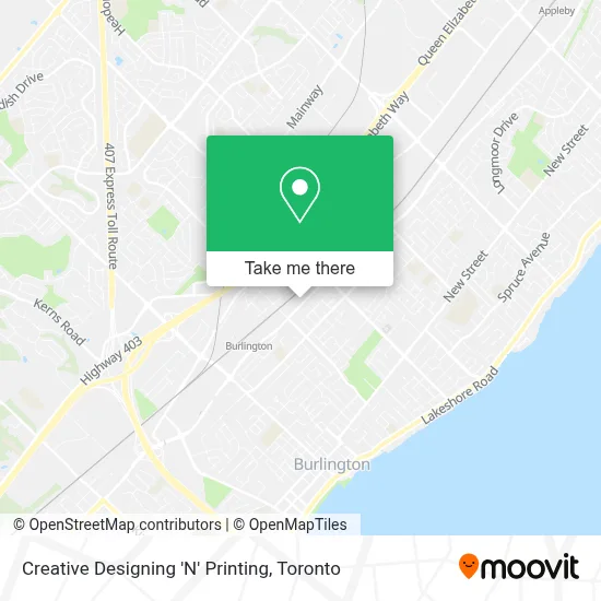 Creative Designing 'N' Printing map
