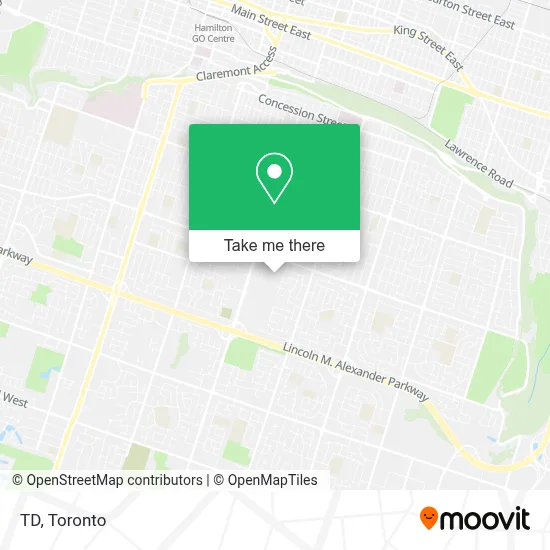 Td map