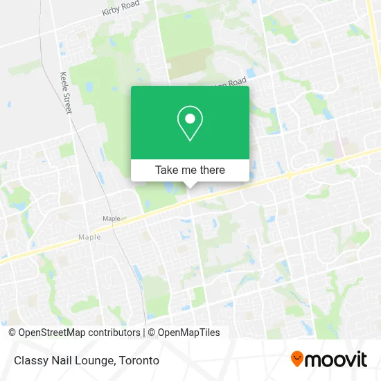 Classy Nail Lounge map