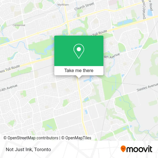 Not Just Ink map