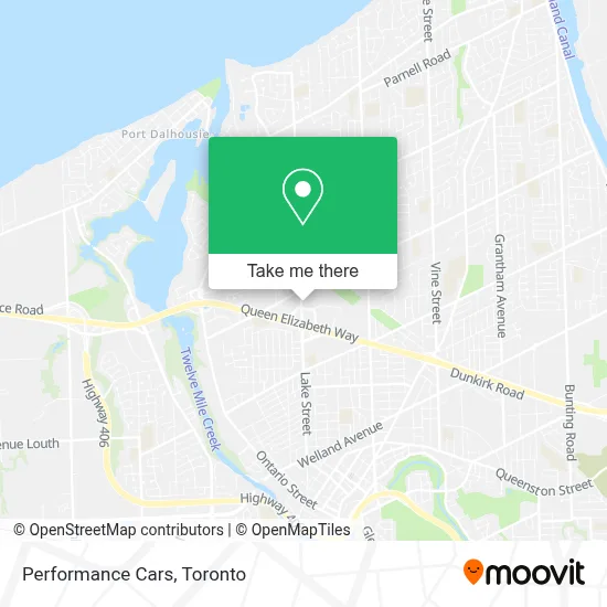 Performance Cars map