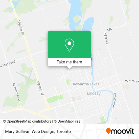 Mary Sullivan Web Design map