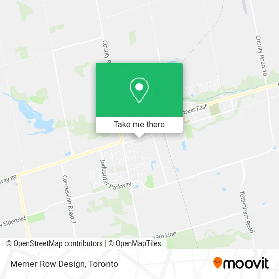 Merner Row Design plan