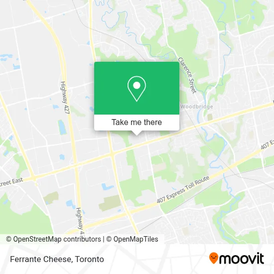 Ferrante Cheese map