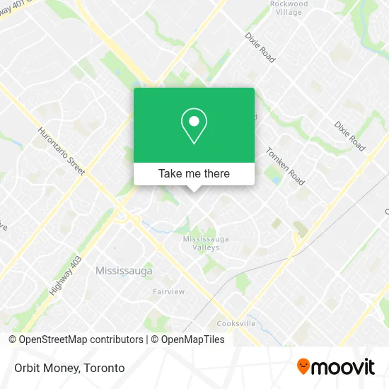 Orbit Money map