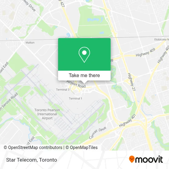 Star Telecom map