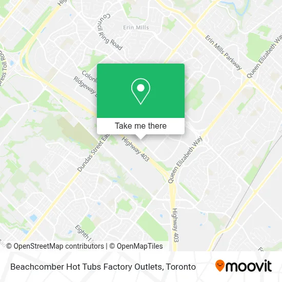 Beachcomber Hot Tubs Factory Outlets map