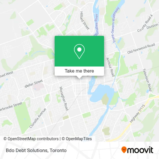Bdo Debt Solutions map