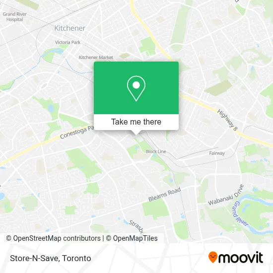 Store-N-Save map