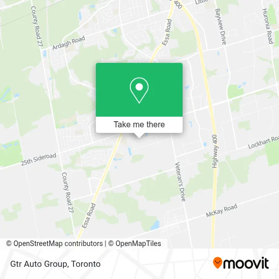 Gtr Auto Group map