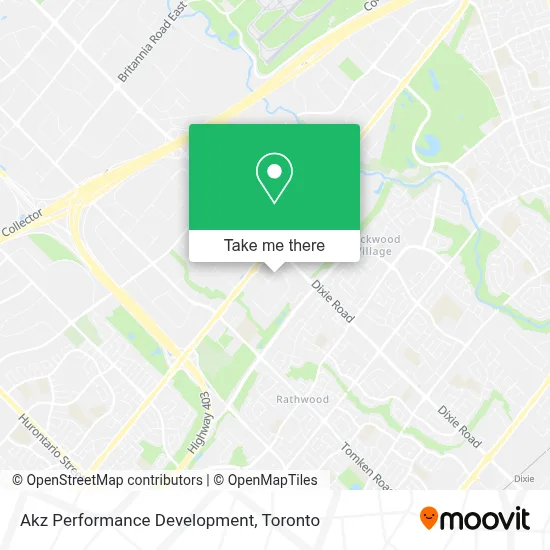 Akz Performance Development map