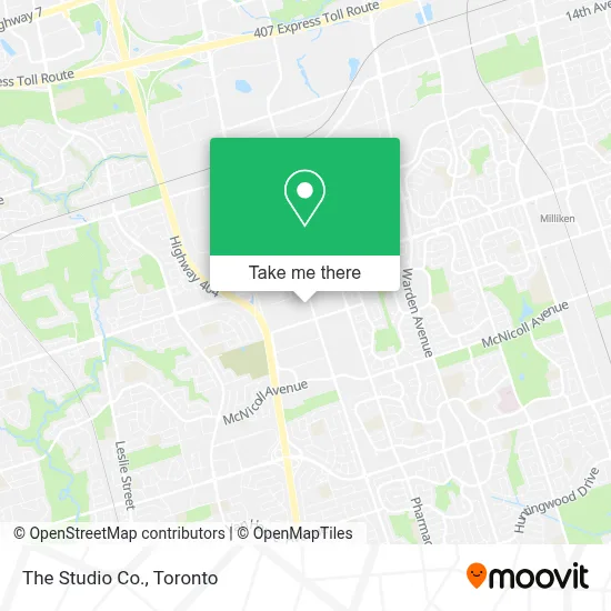 The Studio Co. map