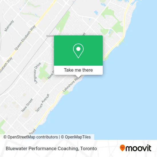 Bluewater Performance Coaching map