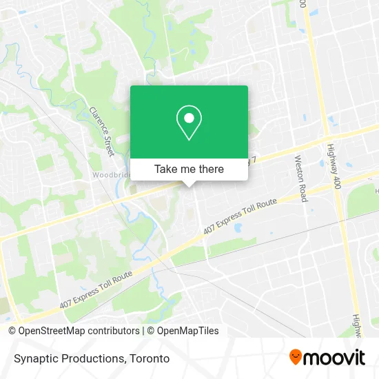 Synaptic Productions map