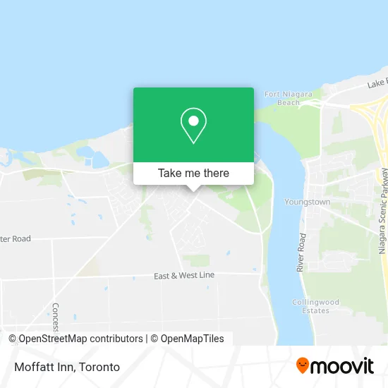 Moffatt Inn map