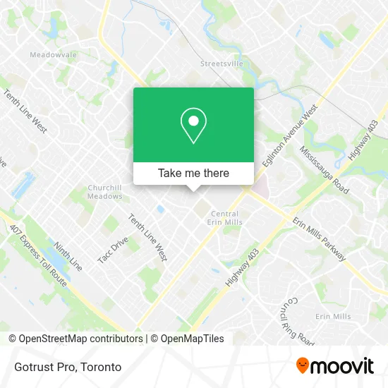 Gotrust Pro map
