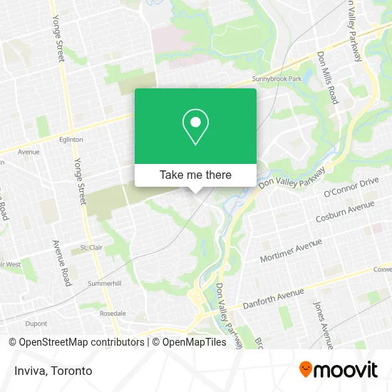 Inviva map