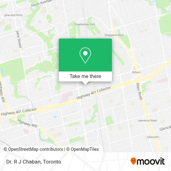 Dr. R J Chaban map