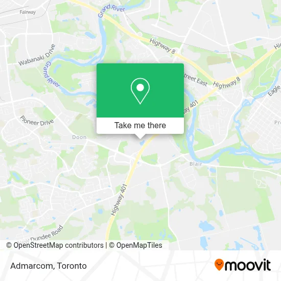 Admarcom map
