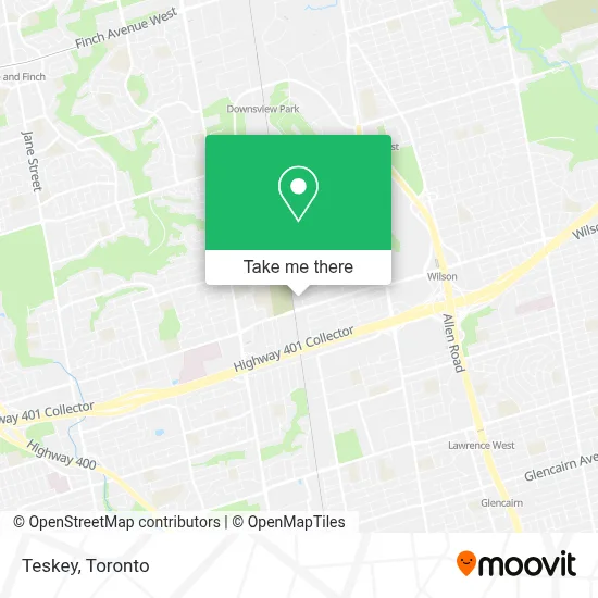 Teskey map