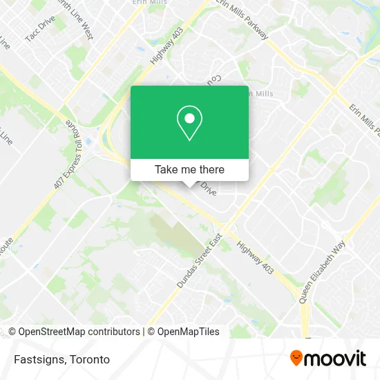 Fastsigns map