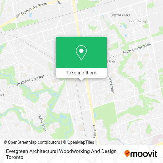 Evergreen Architectural Woodworking And Design map