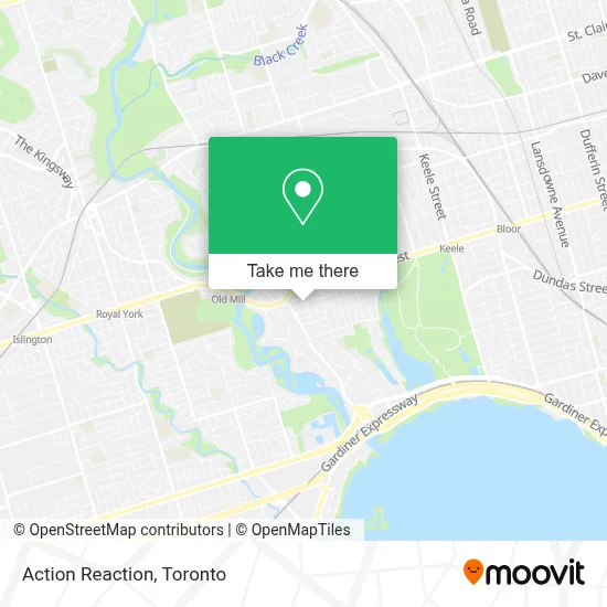 Action Reaction map