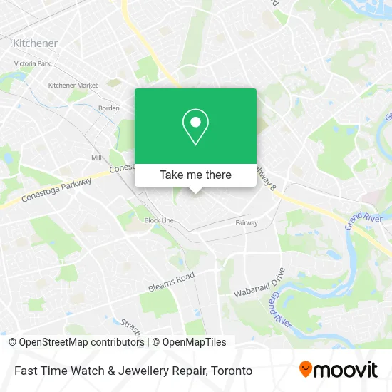 Fast Time Watch & Jewellery Repair map