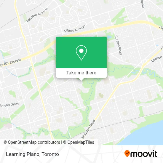 Learning Piano map