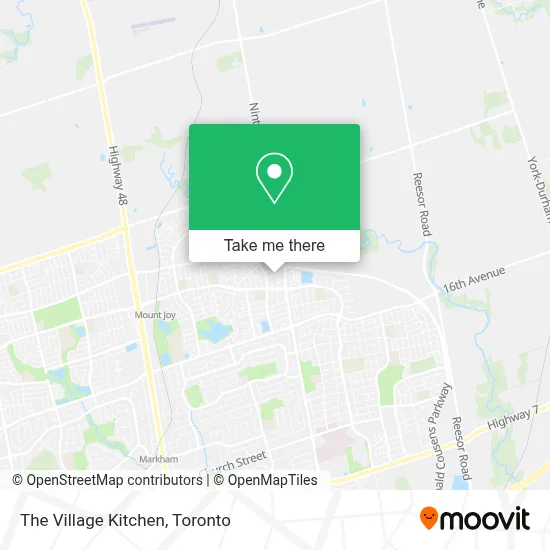 The Village Kitchen map