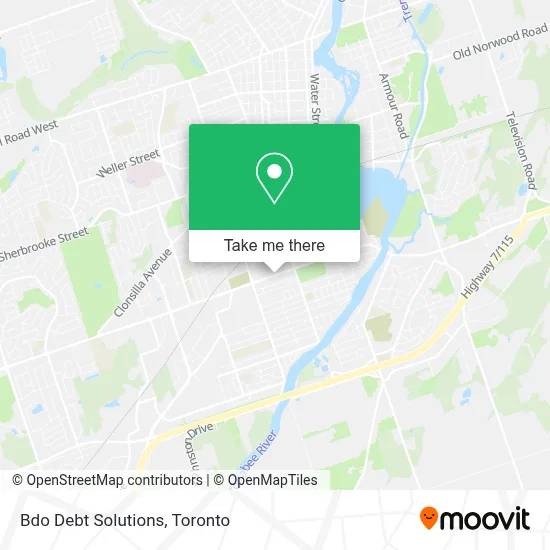 Bdo Debt Solutions map