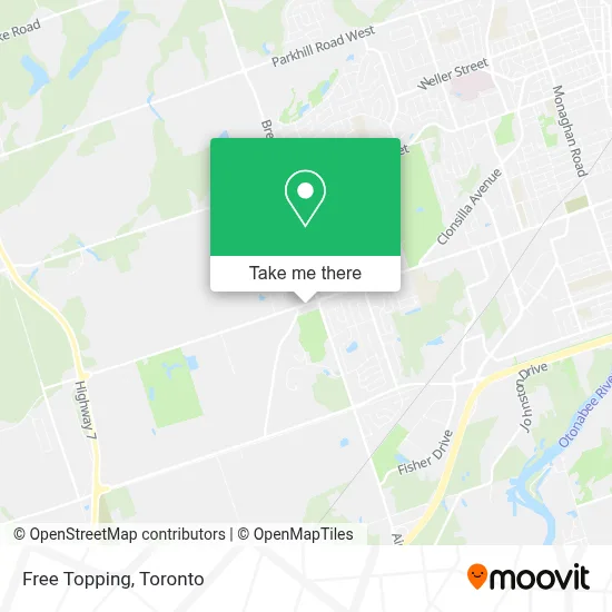 Free Topping map