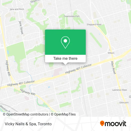 Vicky Nails & Spa map