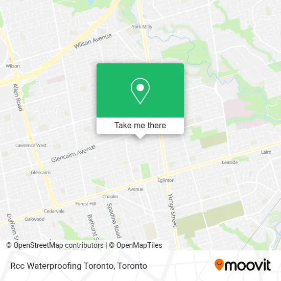 Rcc Waterproofing Toronto plan