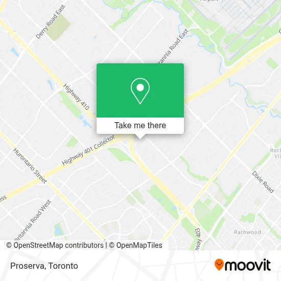 Proserva map