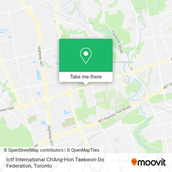 Ictf International Ch'Ang-Hon Taekwon-Do Federation map