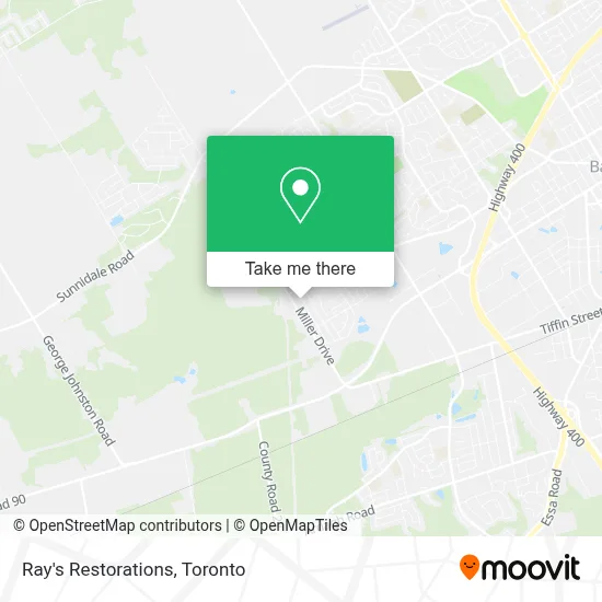 Ray's Restorations map