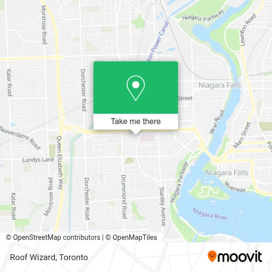 Roof Wizard map