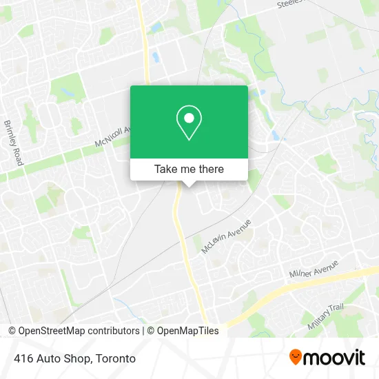 416 Auto Shop map