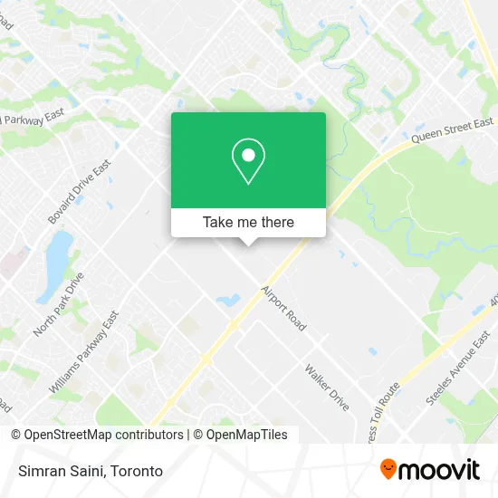 Simran Saini map