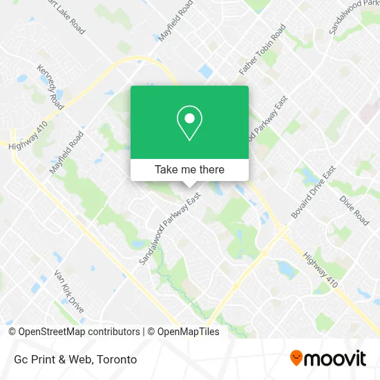 Gc Print & Web map