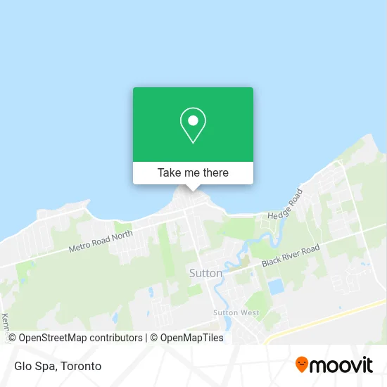 Glo Spa map