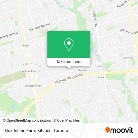 Goa Indian Farm Kitchen map