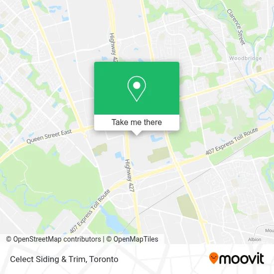 Celect Siding & Trim map